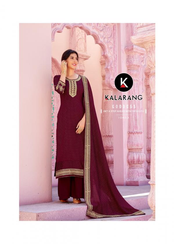 Kalarang Shraddha Festive Designer Dress Material Collection